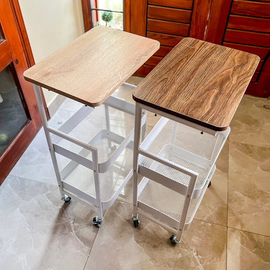 Serve & Store Rolling Cart