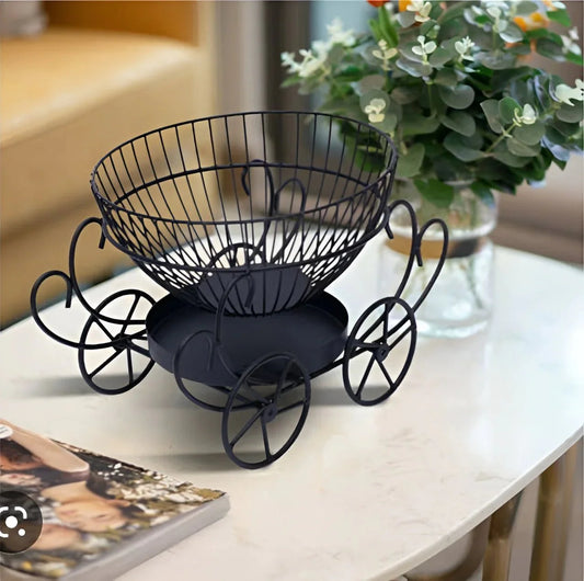 2 Layer Decorative Fruit Basket