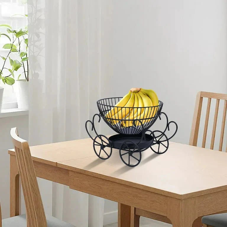 2 Layer Decorative Fruit Basket