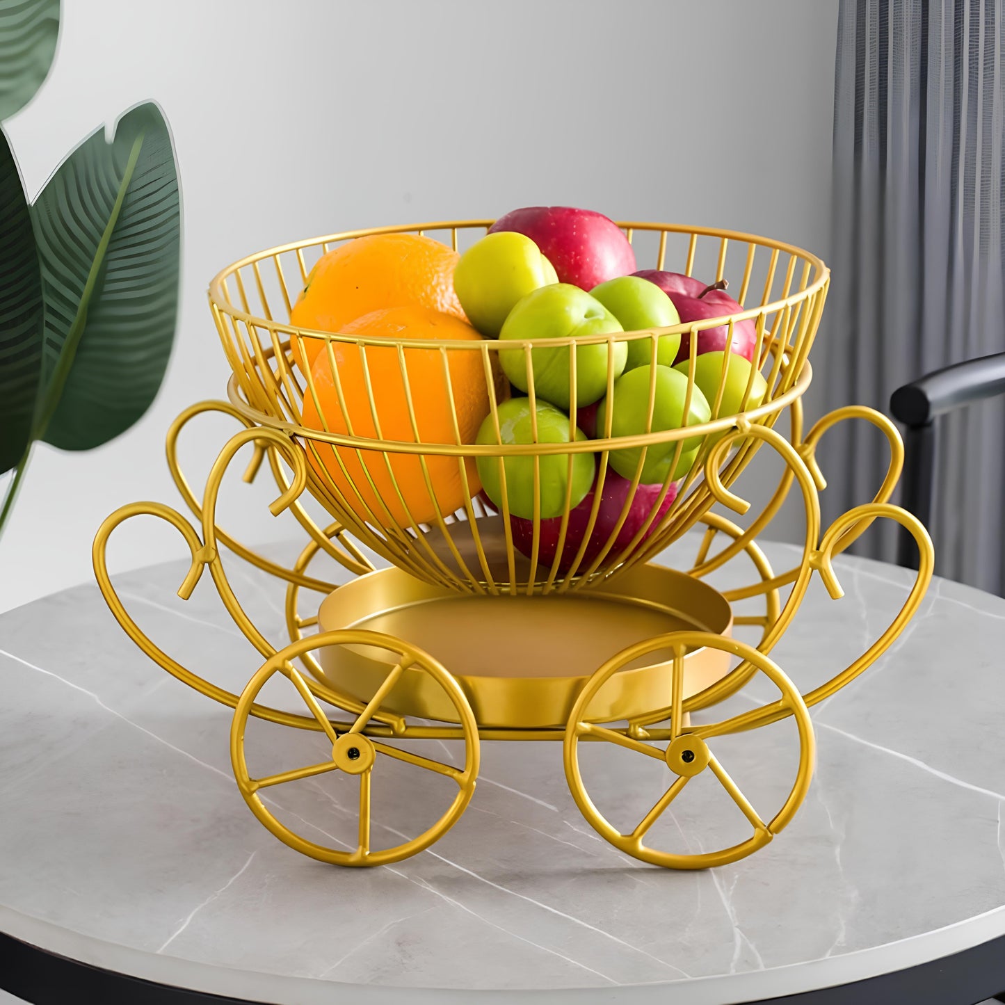 2 Layer Decorative Fruit Basket