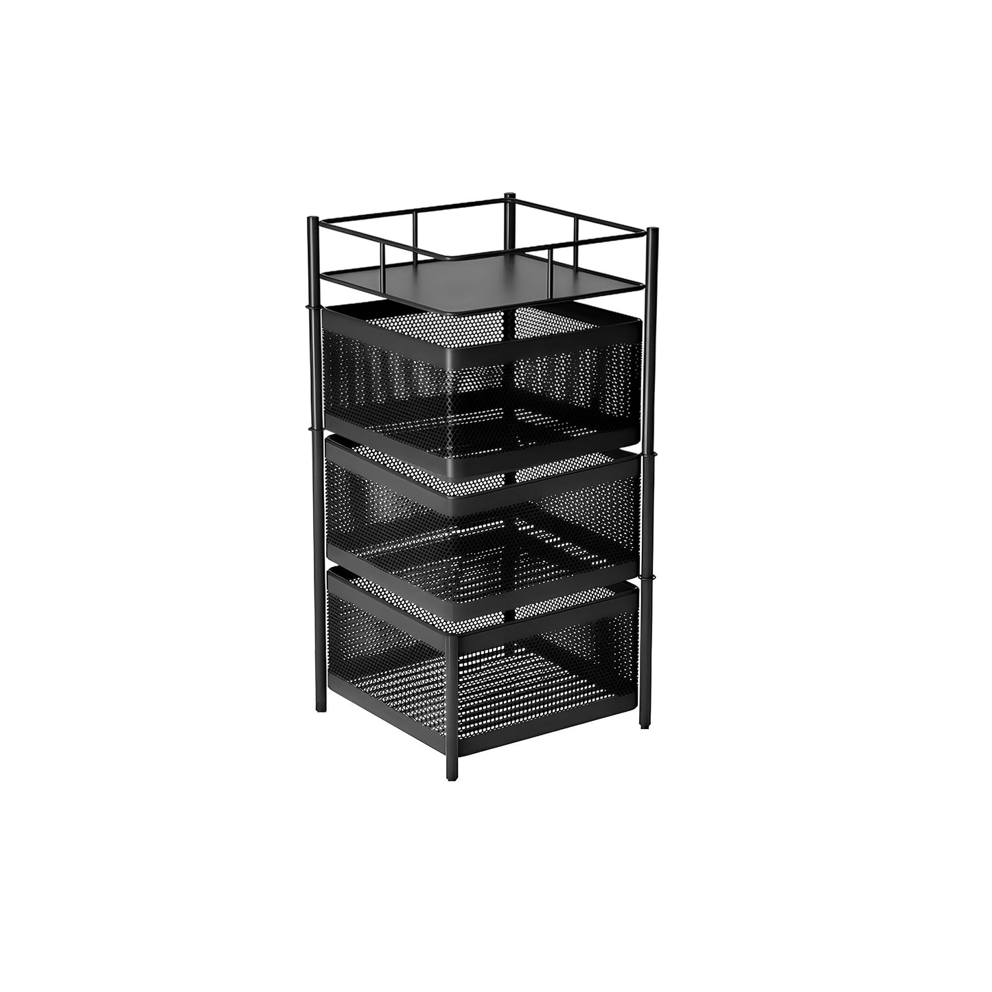 Counter Top Vegetable Metal Trolley