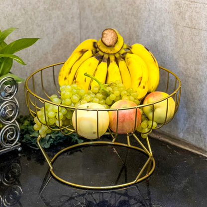 Golden Fruits & Snacks Display