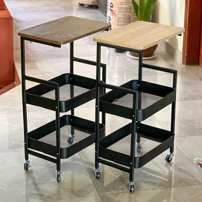 Serve & Store Rolling Cart