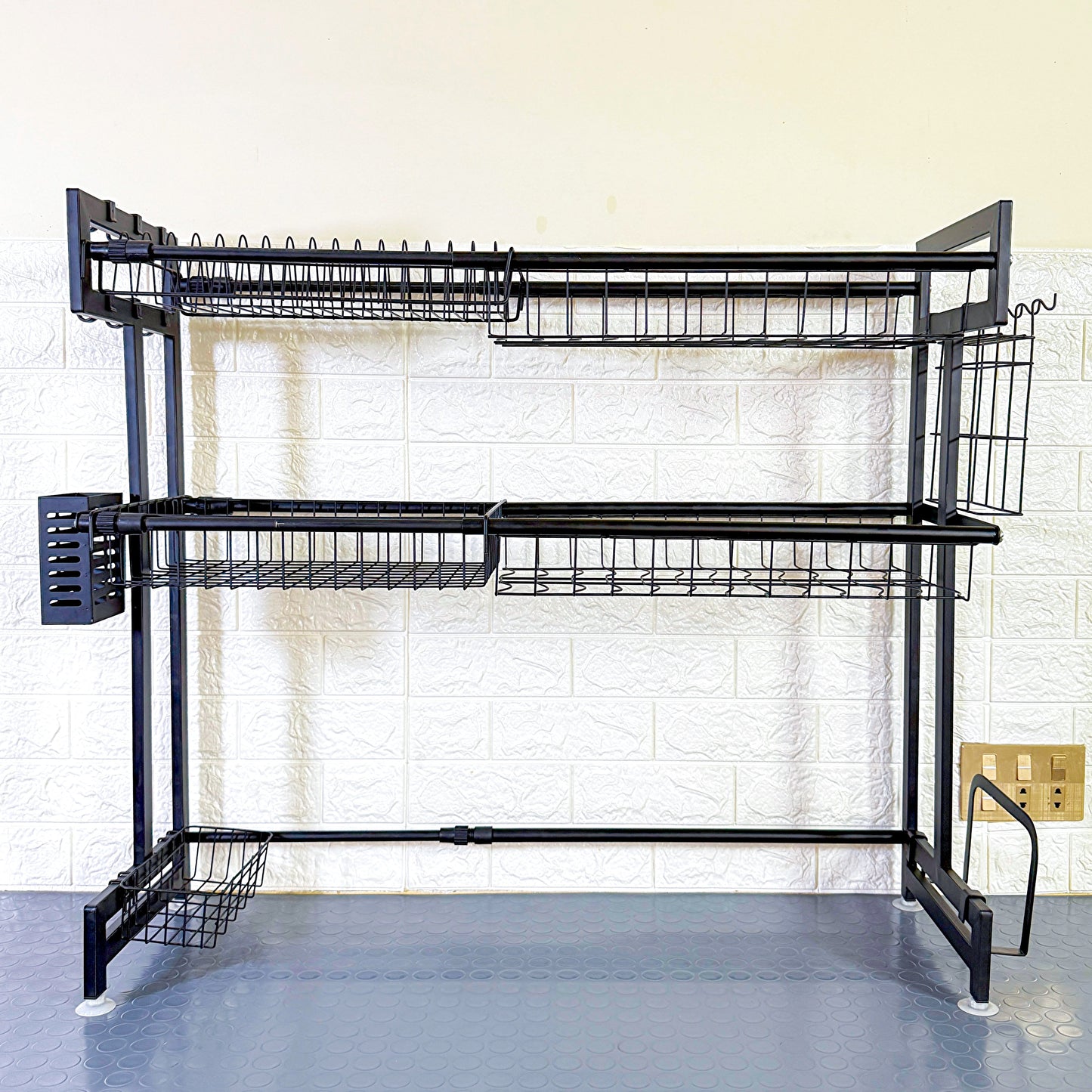Expandable 2-Layer   OverSink Dish Drying Rack