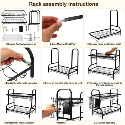 Multi Tired Dish Organizer
